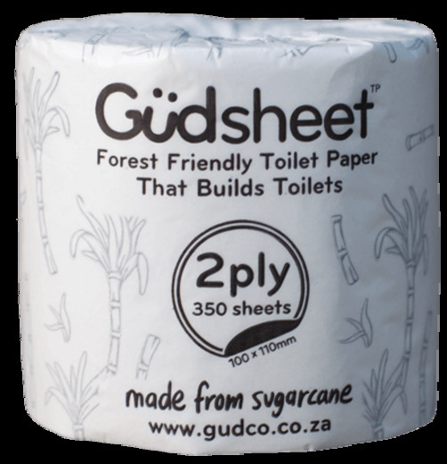 Toilet paper that builds toilets